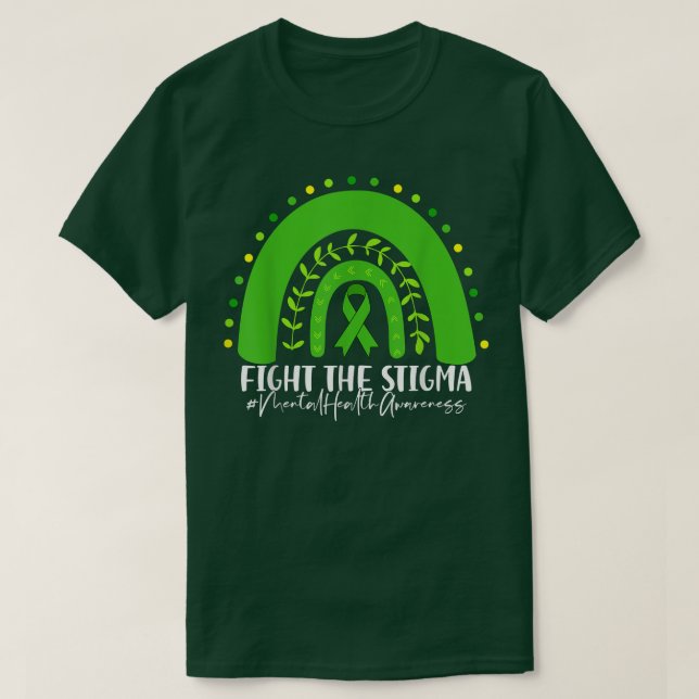 Camiseta Lucha contra el estigma La salud mental es importa (Diseño del anverso)
