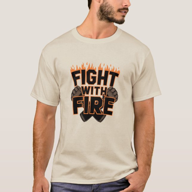Camiseta Lucha contra el fuego (Anverso)