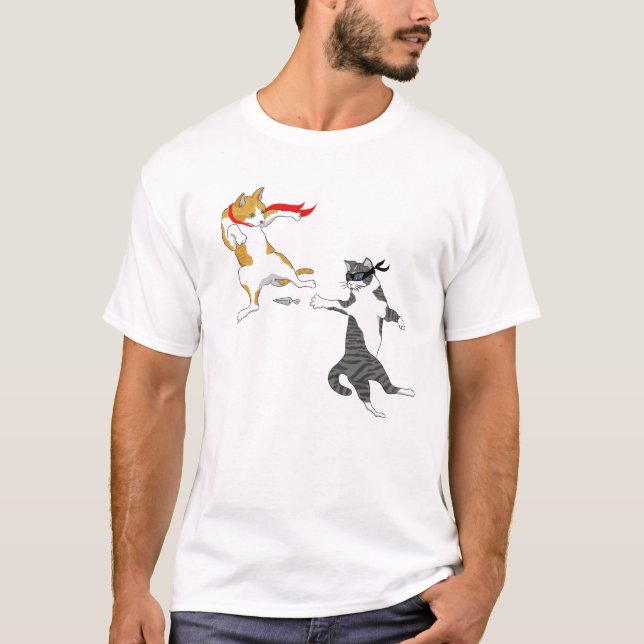 Camiseta Lucha contra el gato (Anverso)