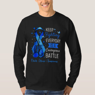 Camiseta Lucha contra el maltrato infantil Superviviente de