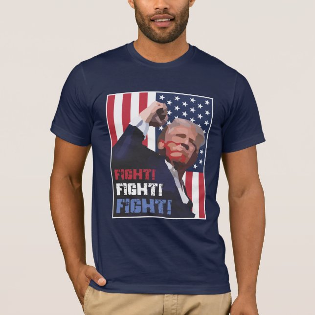 Camiseta ¡Lucha contra el Pump Donald Trump! (Anverso)