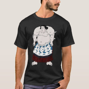 Camiseta Lucha contra el sumo vintage Sumo Wrestler Retro S