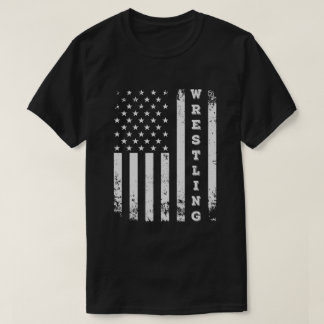 Camiseta Lucha contra la bandera estadounidense citando a l