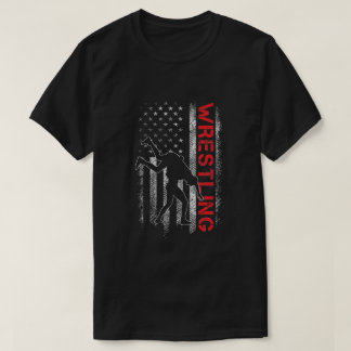 Camiseta Lucha contra la bandera estadounidense citando a l