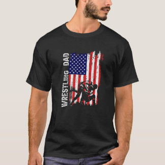 Camiseta Lucha contra la DAD Bandera Americana Patriótica P