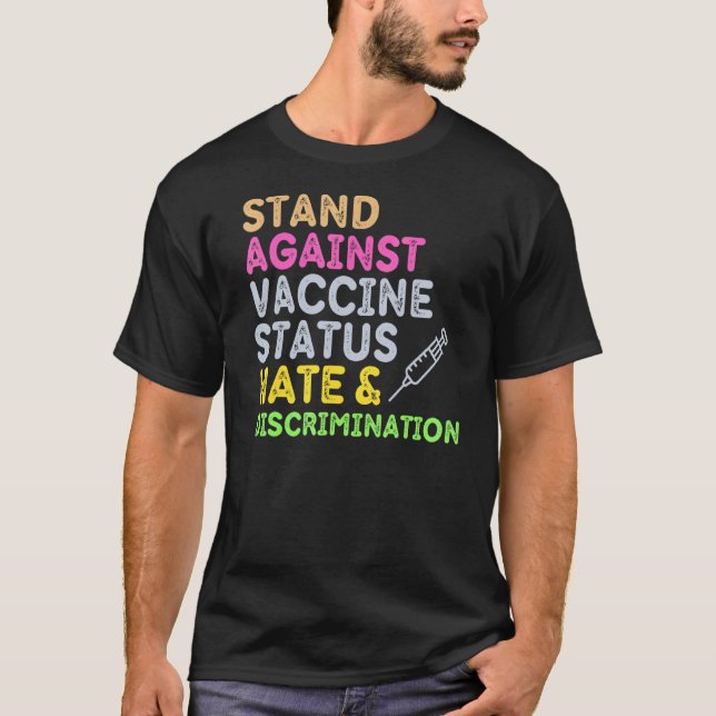 Camiseta Lucha contra la discriminación por motivos de odio (Anverso)