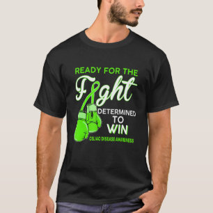 Camiseta Lucha contra la enfermedad celíaca Conciencia sobr