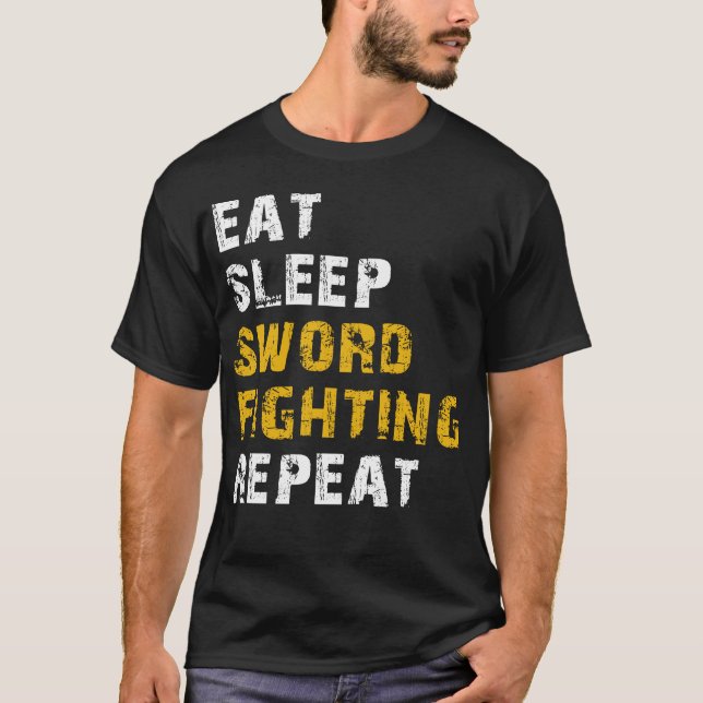 Camiseta lucha contra la espada del sueño (Anverso)