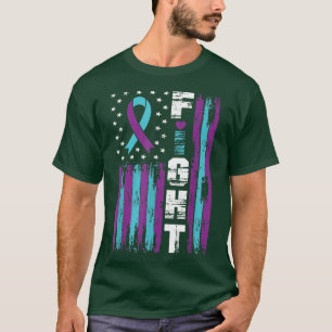 Camiseta Lucha contra la prevención del suicidio Conciencia