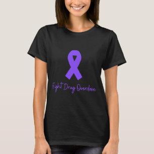 Camiseta Lucha contra la sobredosis de drogas Conciencia Op