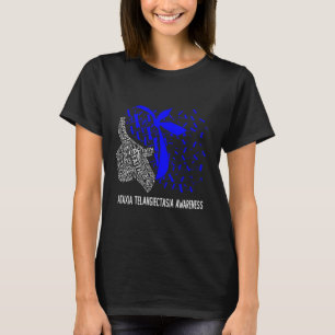 Camiseta Lucha contra la telangiectasia de Ataxia Concienci