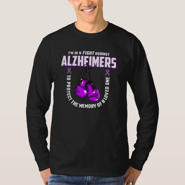 Camiseta Lucha Contra Los Alzheimers Por Los Queridos 1 (Anverso)