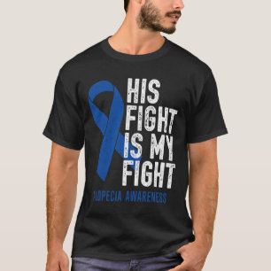 Camiseta Lucha contra mi lucha por el apoyo familiar Alopec
