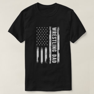 Camiseta Lucha contra papá norteamericanos luchadores de ba