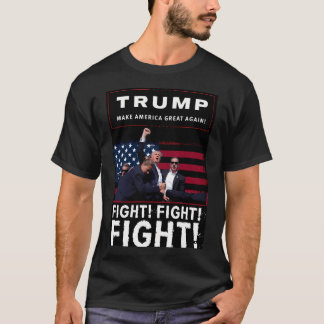 Camiseta Lucha contra Trump: arte patriótico
