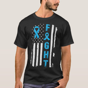 Camiseta Lucha de apoyo EEUU Bandera Tipo 2 Diabetes Tipo 1