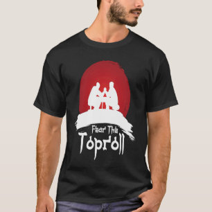Camiseta Lucha de brazo girando la muñeca al estilo japonés