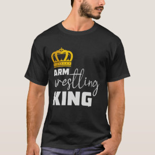 Camiseta Lucha de brazos divertida deportes poder hombres l