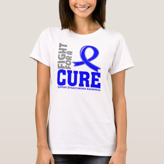 Camiseta Lucha de Dysautonomia para una curación (Anverso)