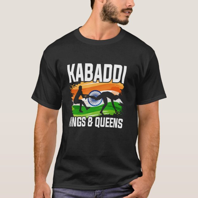 Camiseta Lucha de Kabaddi India (Anverso)