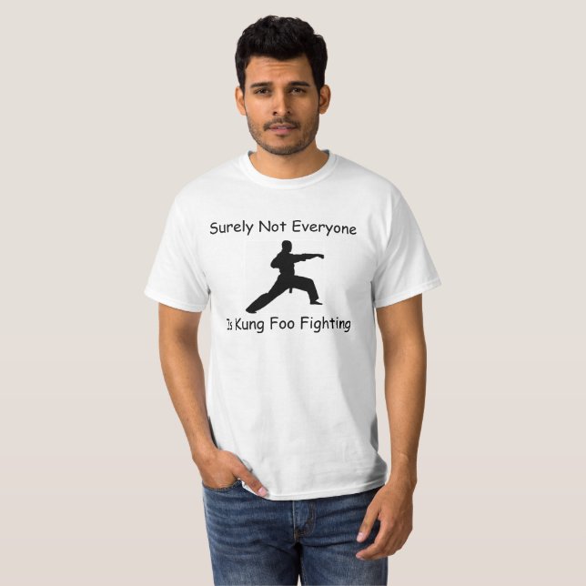 Camiseta Lucha de Kung Foo (Anverso completo)