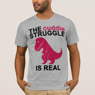 Camiseta Lucha de la abrazo de T-Rex