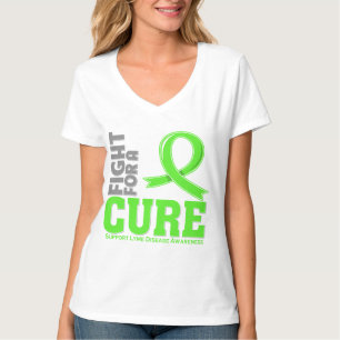 Camiseta Lucha de la enfermedad de Lyme para una curación