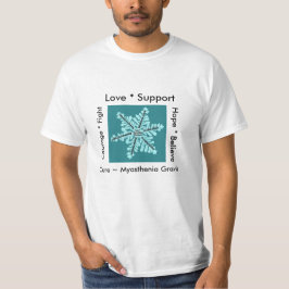 Camiseta Lucha de la esperanza del amor/curación -
