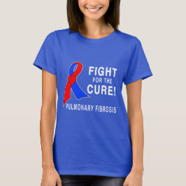 Camiseta Lucha de la fibrosis pulmonar para la curación