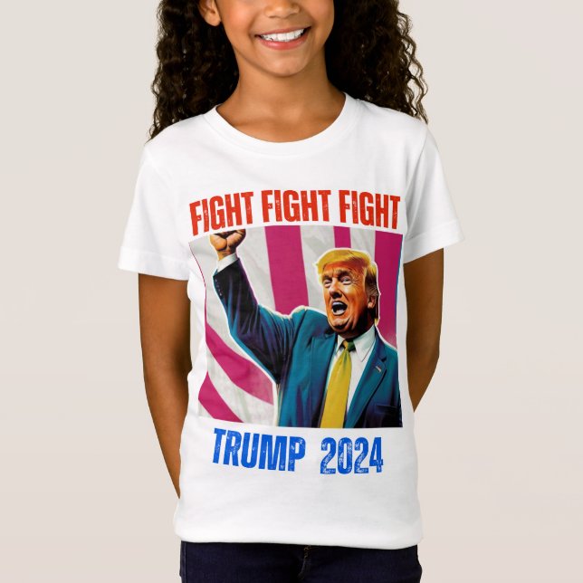 CAMISETA LUCHA DE LUCHA CONTRA TRUMP 2024 (Anverso)