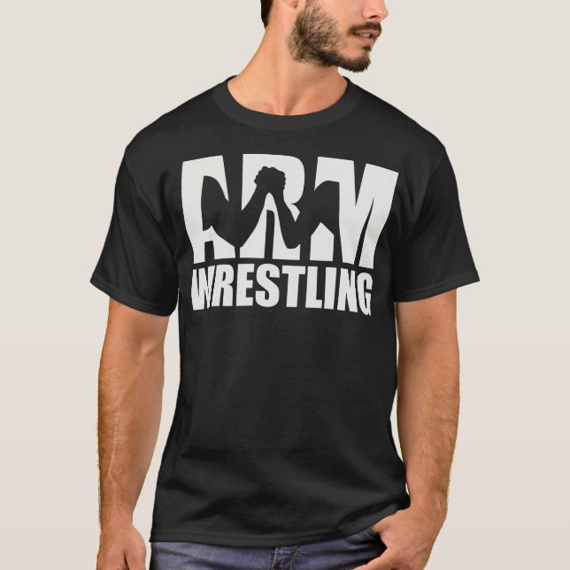Camiseta Lucha de lucha de los luchadores de los brazos S2  (Anverso)