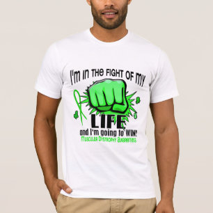 Camiseta Lucha de mi distrofia muscular de la vida 2