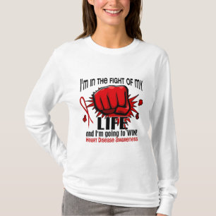 Camiseta Lucha de mi enfermedad cardíaca de la vida 2