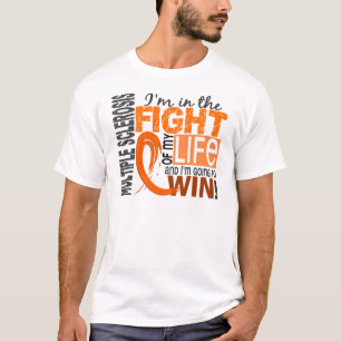 Camiseta Lucha de mi esclerosis múltiple de la vida