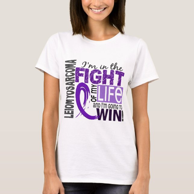 Camiseta Lucha de mi vida Leiomyosarcoma (Anverso)