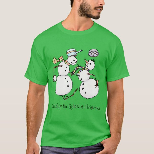 Camiseta Lucha de Snowman (Anverso)