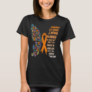 Camiseta lucha de vida en viaje de leucemia