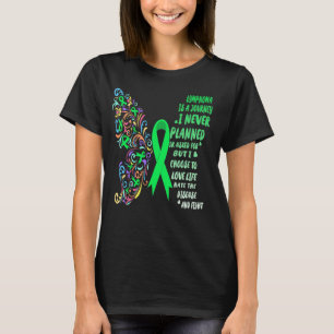 Camiseta lucha de vida en vivo con linfoma