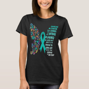 Camiseta lucha de vida por el cáncer de ovario