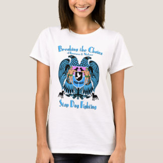 Camiseta Lucha del perro de parada, perro americano de