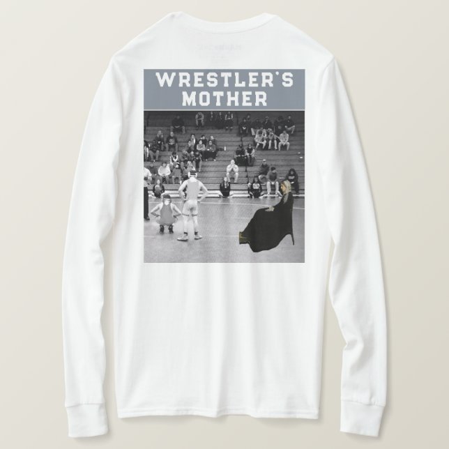 Camiseta Lucha divertida (Reverso del diseño)