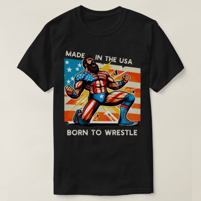 Camiseta Lucha en Estados Unidos (Diseño del anverso)