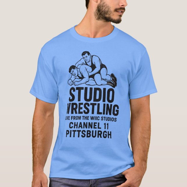 Camiseta Lucha en estudio (Anverso)