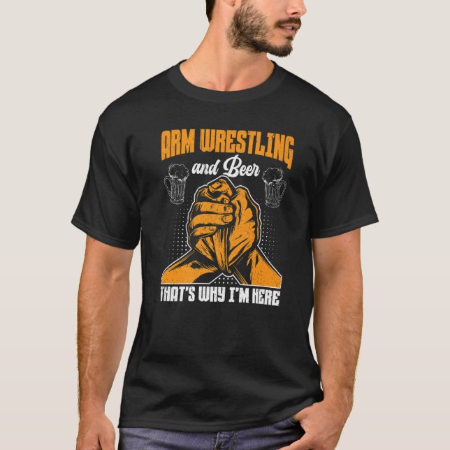Camiseta Lucha en los brazos de los hombres y lucha en los  (Anverso)