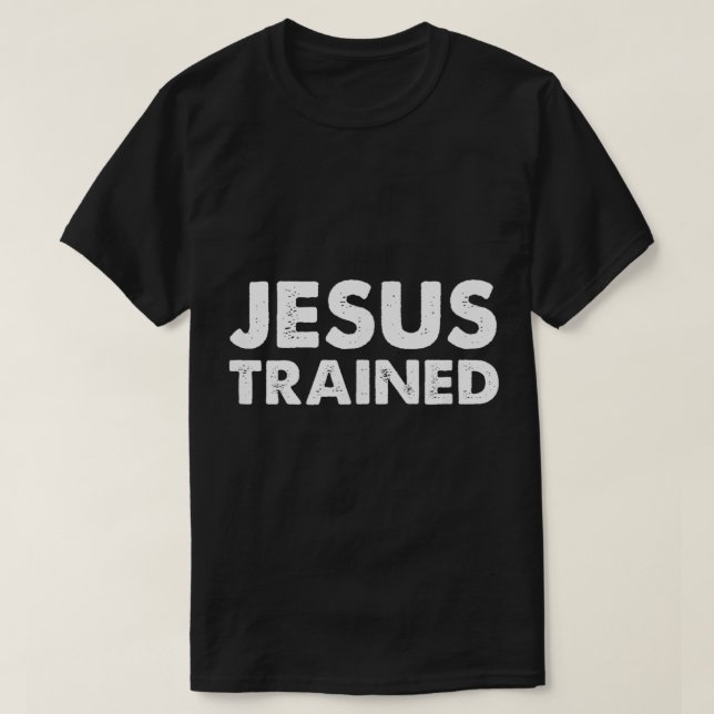 Camiseta Lucha entrenada por Jesús (Diseño del anverso)