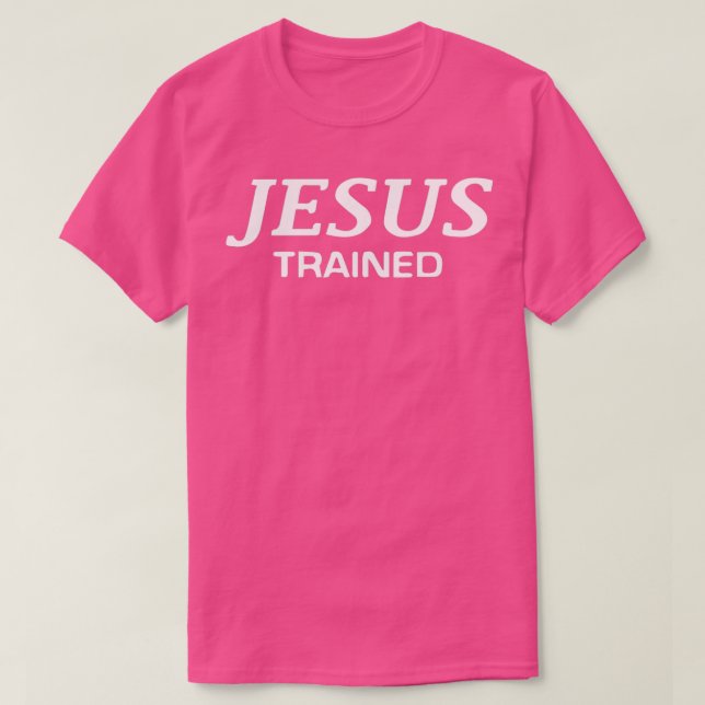 Camiseta Lucha entrenada por Jesús 2 (Diseño del anverso)