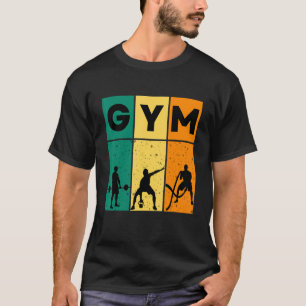 Camiseta lucha es un verdadero ejercicio de gimnasia Gym Bu