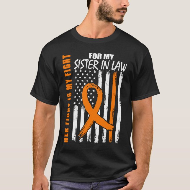 Camiseta Lucha Familiar de EM Cuñada Esclerosis Múltiple F (Anverso)
