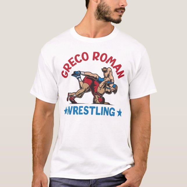 Camiseta Lucha grecorromana (Anverso)