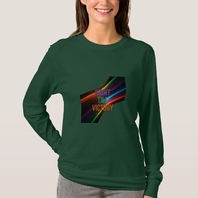 CAMISETA LUCHA HASTA LA VICTORIA (Anverso)